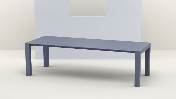 ISP776 - Vegas 102" to 118" Extendable Dining Table